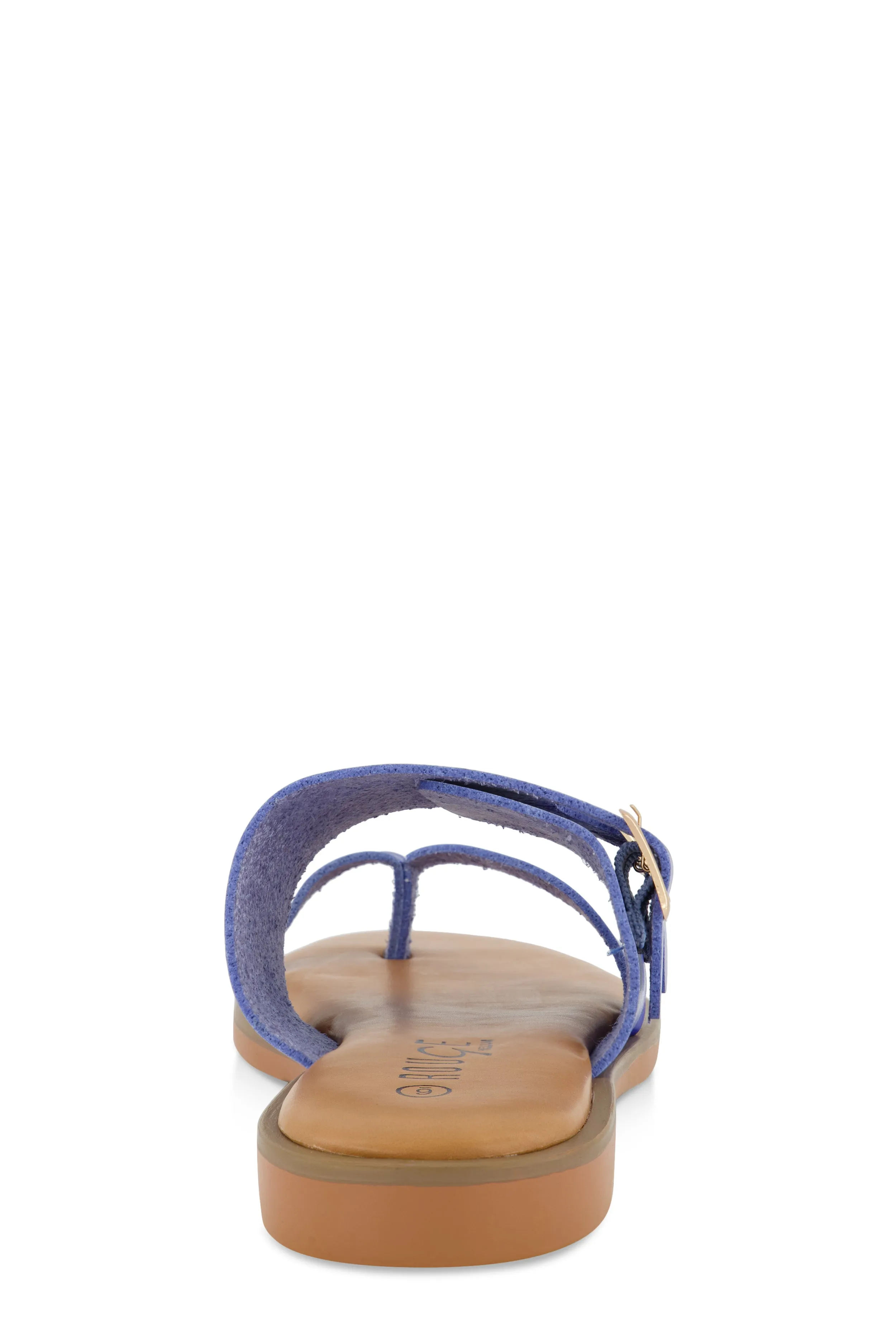 Double Buckle Toe Loop Slide Sandals sold by Rainbow product image thumbnail 3