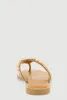 Faux Pearl Rhinestone Thong Slide Sandals sold by Rainbow