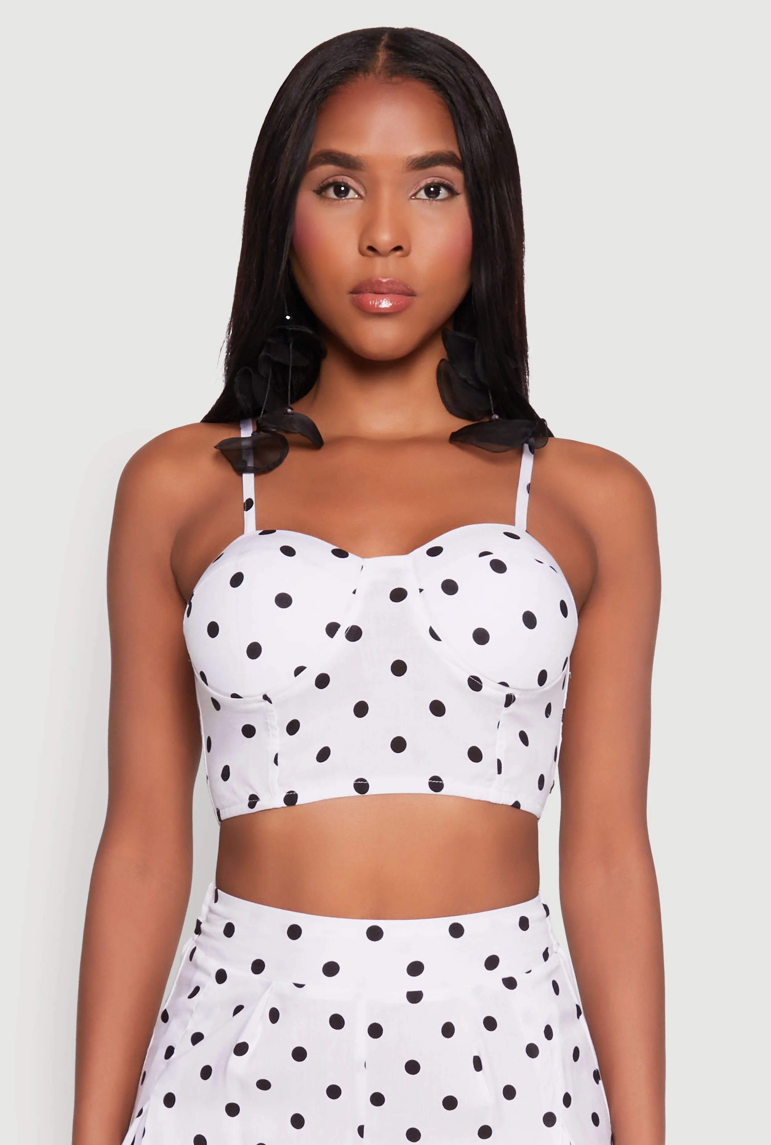 Polka Dot Bustier Top sold by Rainbow
