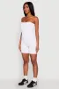 Strapless Biker Romper sold by Rainbow