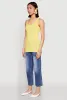 Ribbed Knit Racerback Tank Top sold by Rainbow