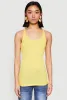 Ribbed Knit Racerback Tank Top sold by Rainbow