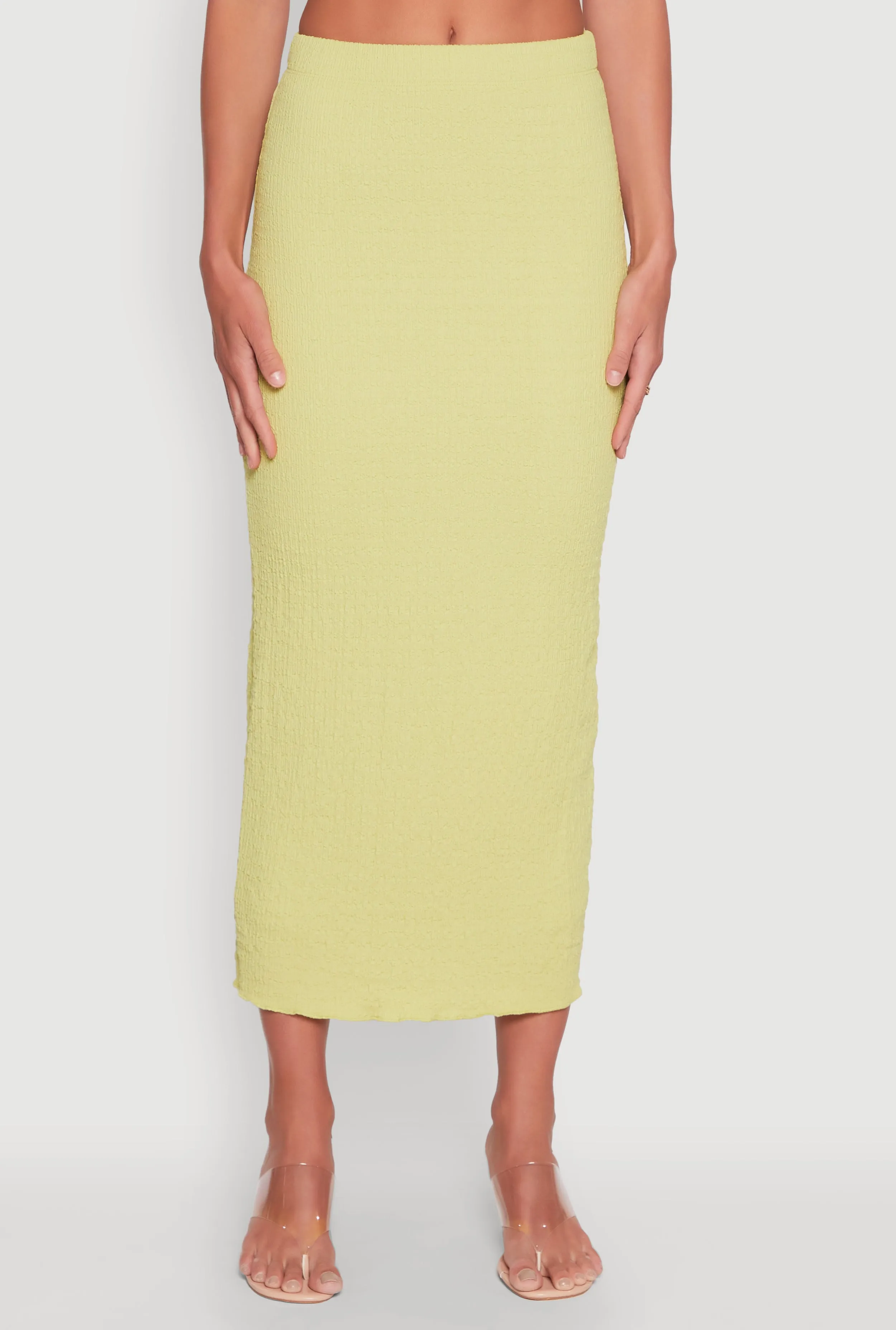 Almost Famous Textured Knit Maxi Skirt sold by Rainbow product image thumbnail 3