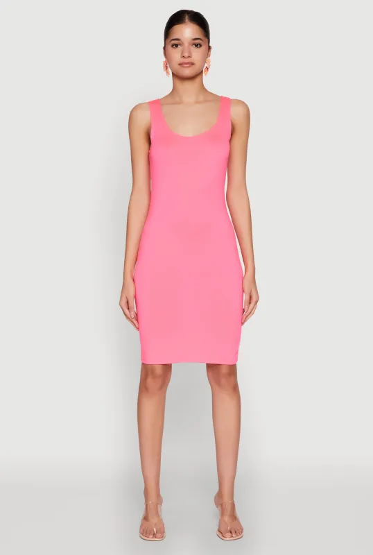 Scoop Neck Tank Midi Dress sold by Rainbow