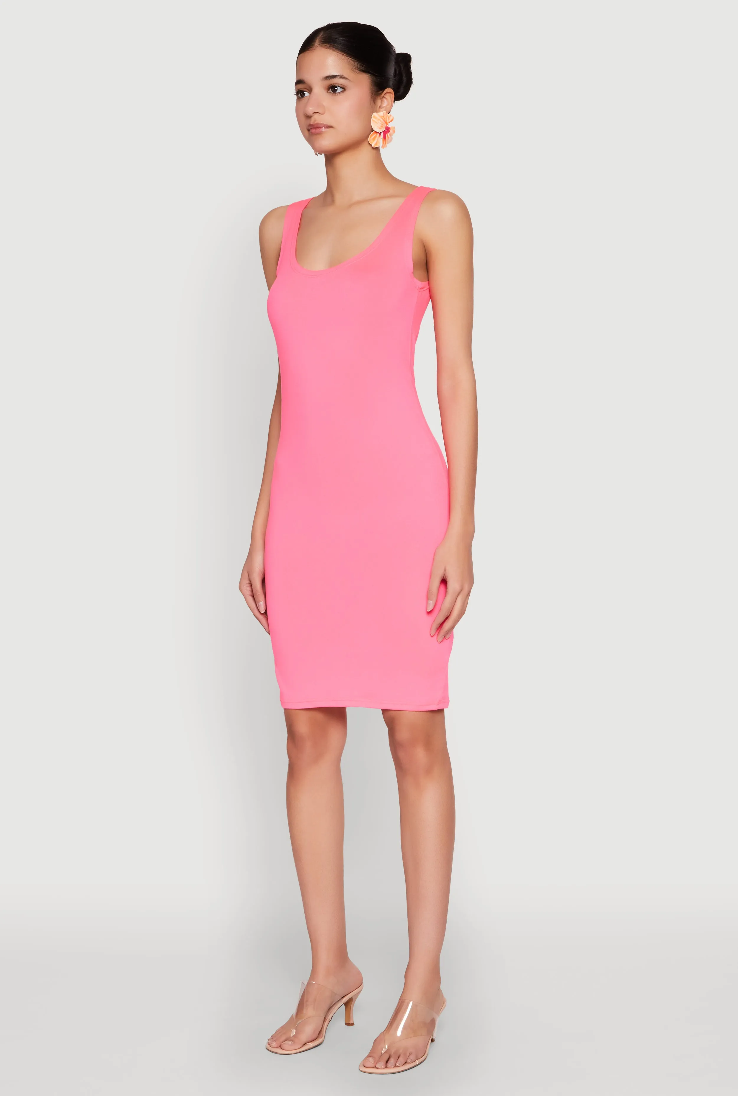 Scoop Neck Tank Midi Dress sold by Rainbow product image thumbnail 3