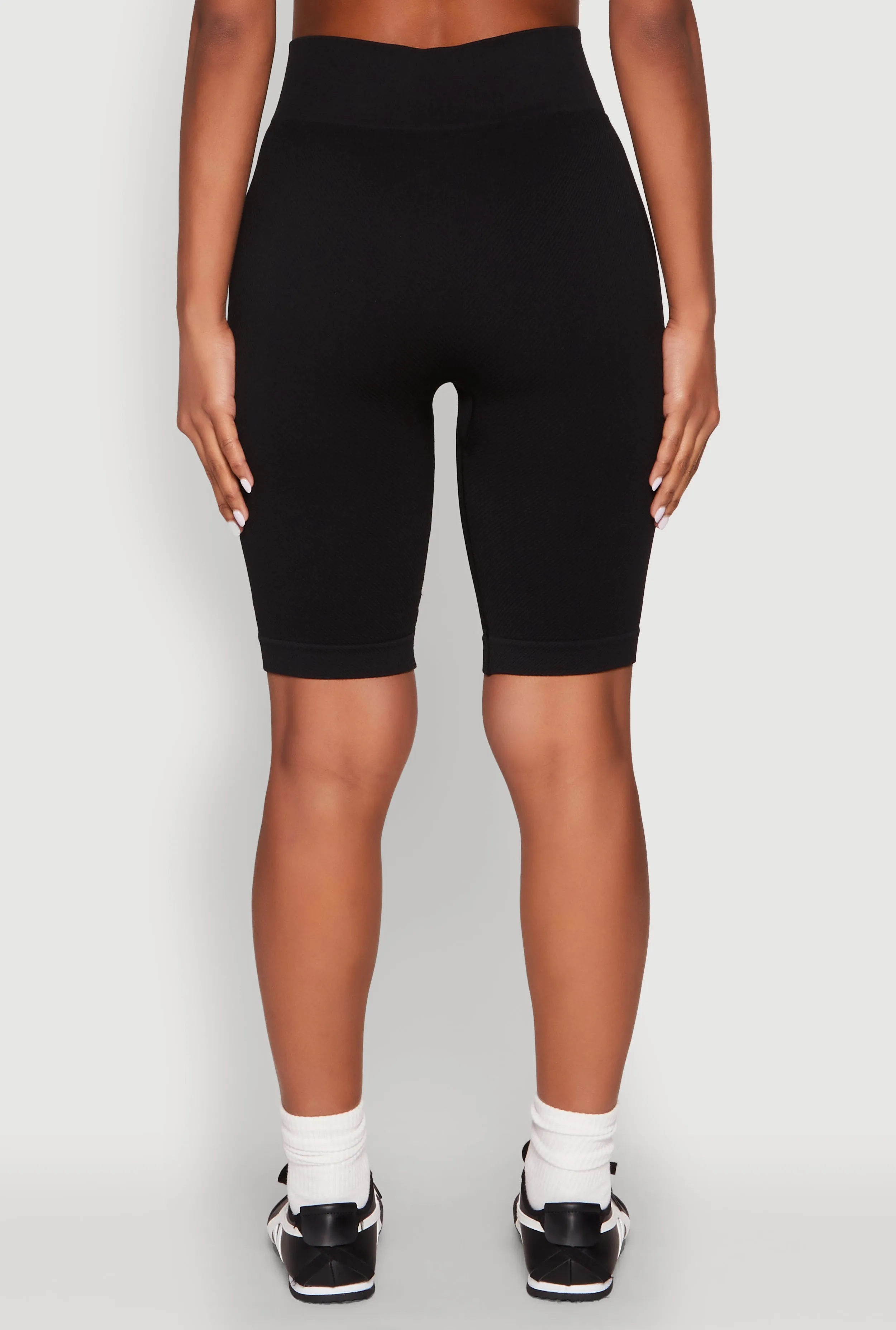 Seamless High Waist Bike Shorts sold by Rainbow product image thumbnail 5