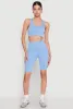 Seamless Zip Front Sports Bra sold by Rainbow