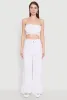 Smocked High Waisted Palazzo Pants sold by Rainbow
