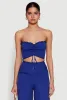Ruched Sweetheart Smocked Tube Top sold by Rainbow