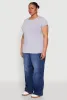 Plus Size Basic Crew Neck Tee sold by Rainbow