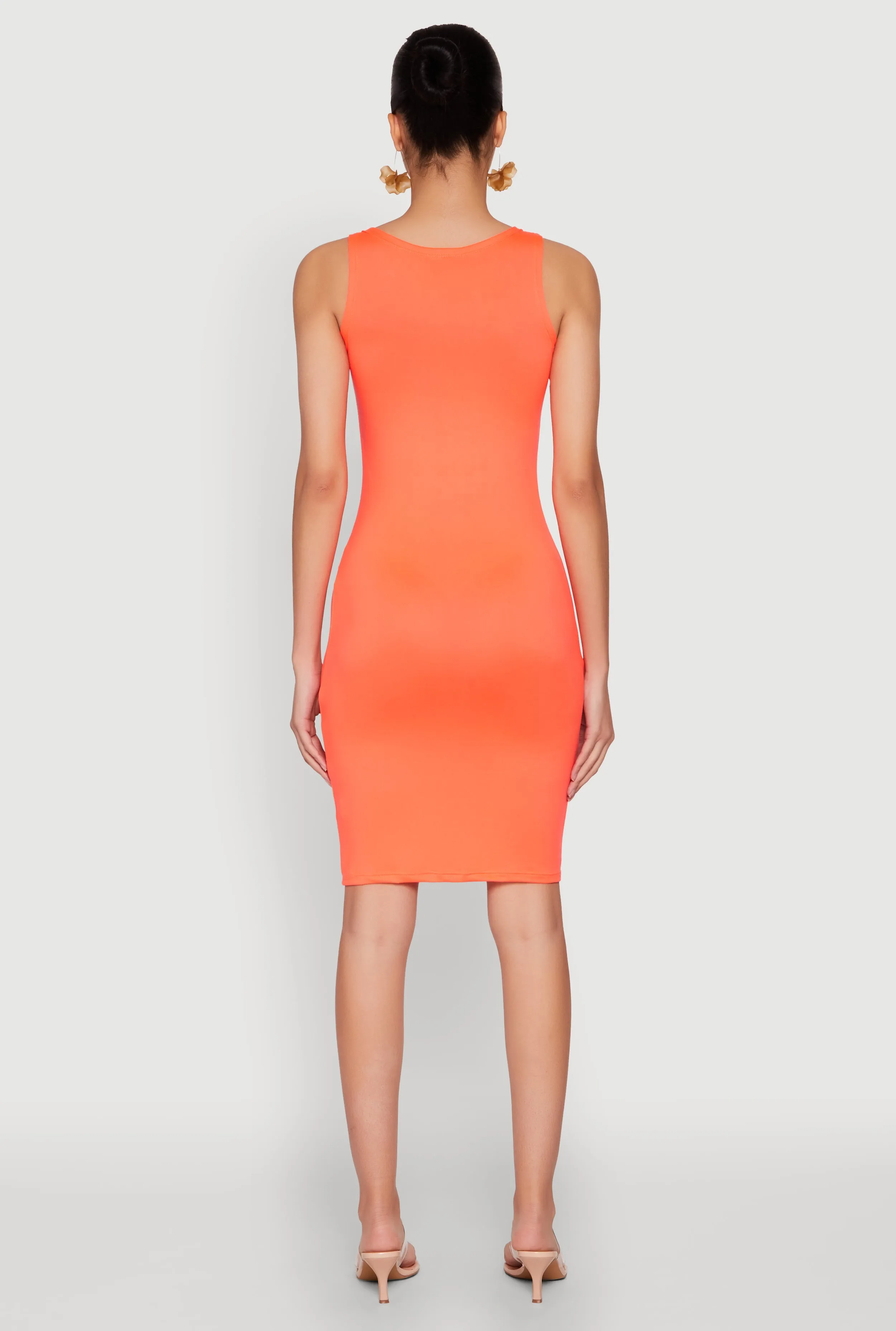 Scoop Neck Tank Midi Dress sold by Rainbow product image thumbnail 5