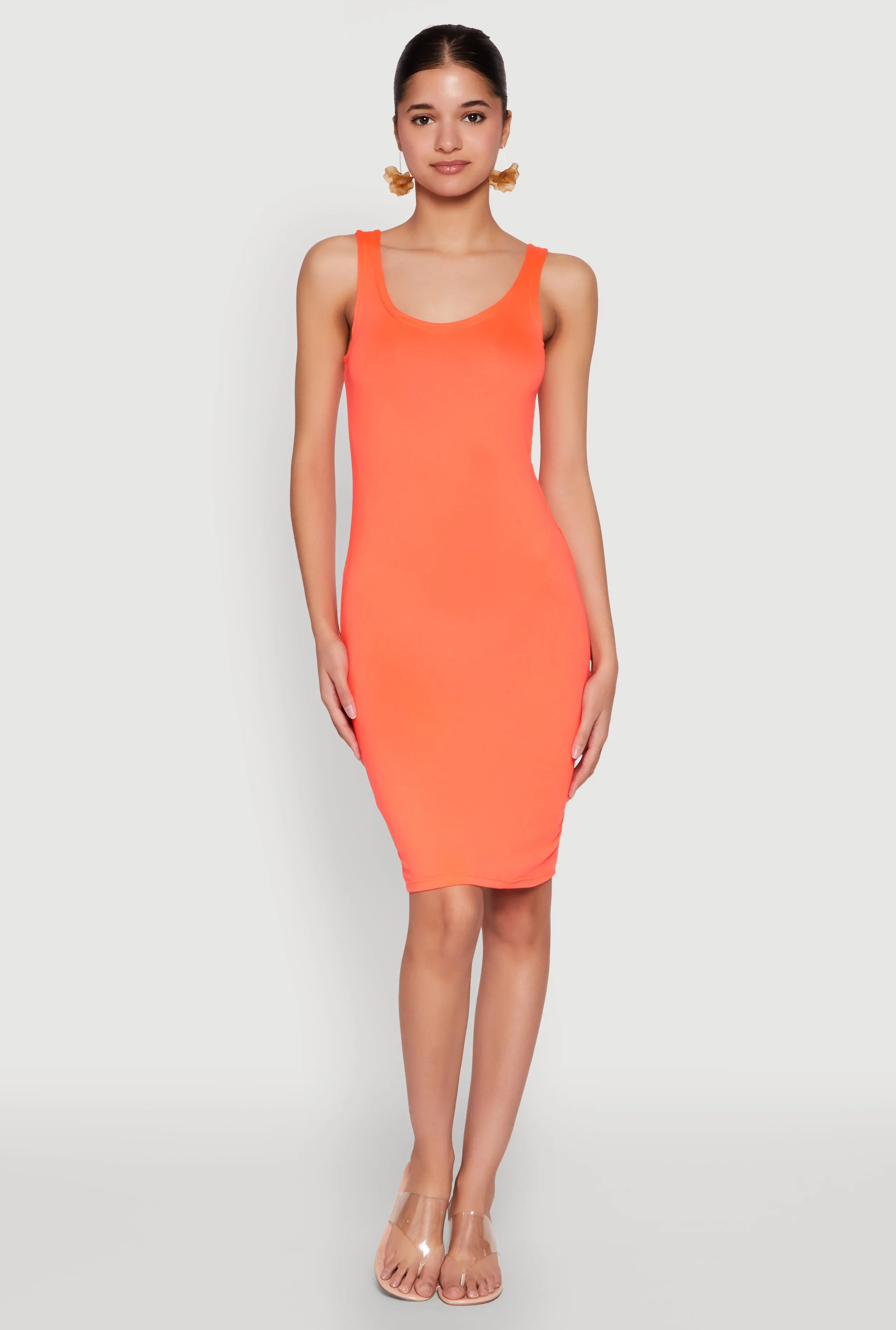 Scoop Neck Tank Midi Dress sold by Rainbow product image thumbnail 2