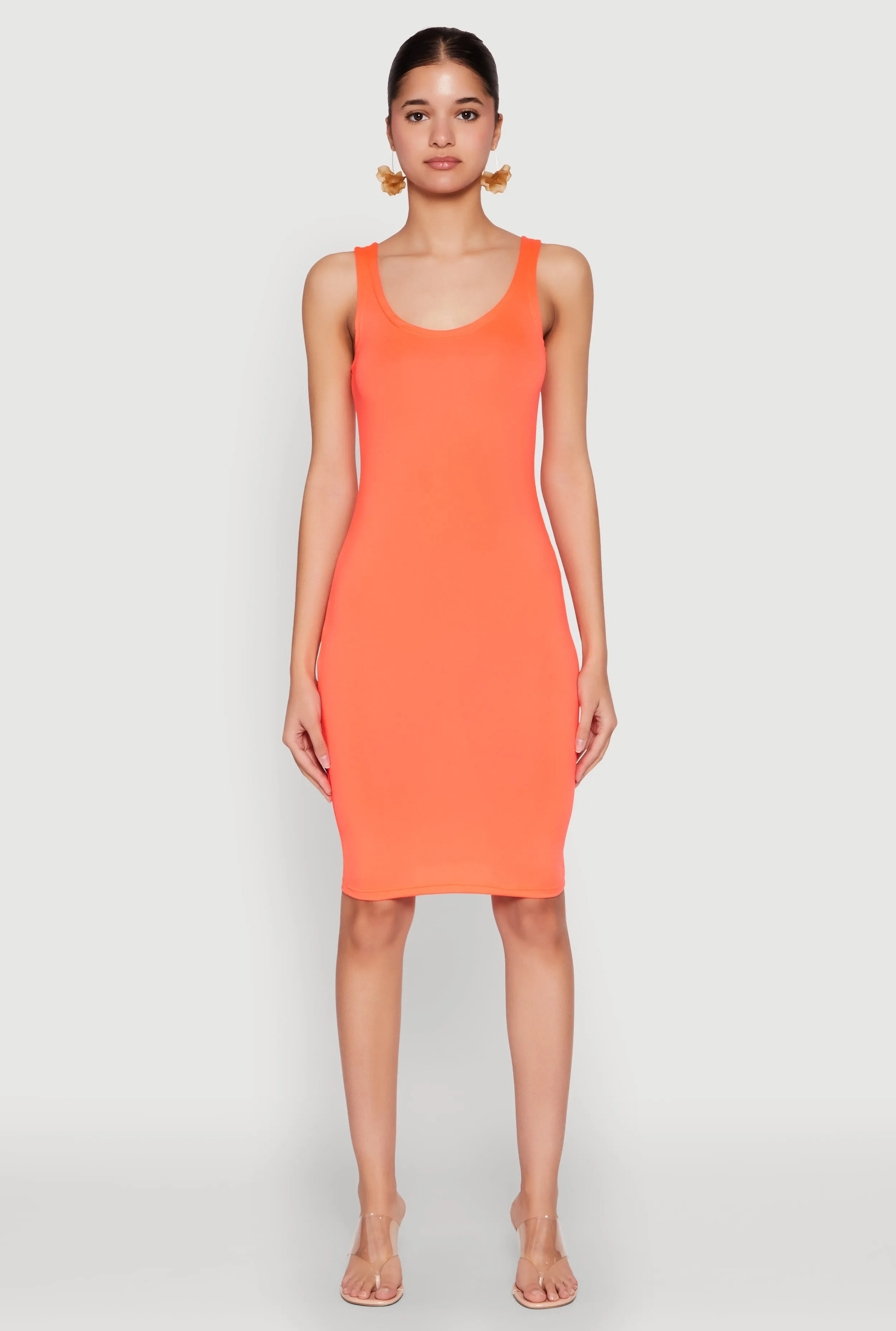 Scoop Neck Tank Midi Dress sold by Rainbow