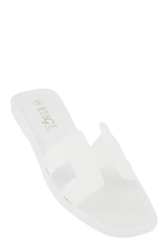 Jelly H Band Slide Sandals sold by Rainbow