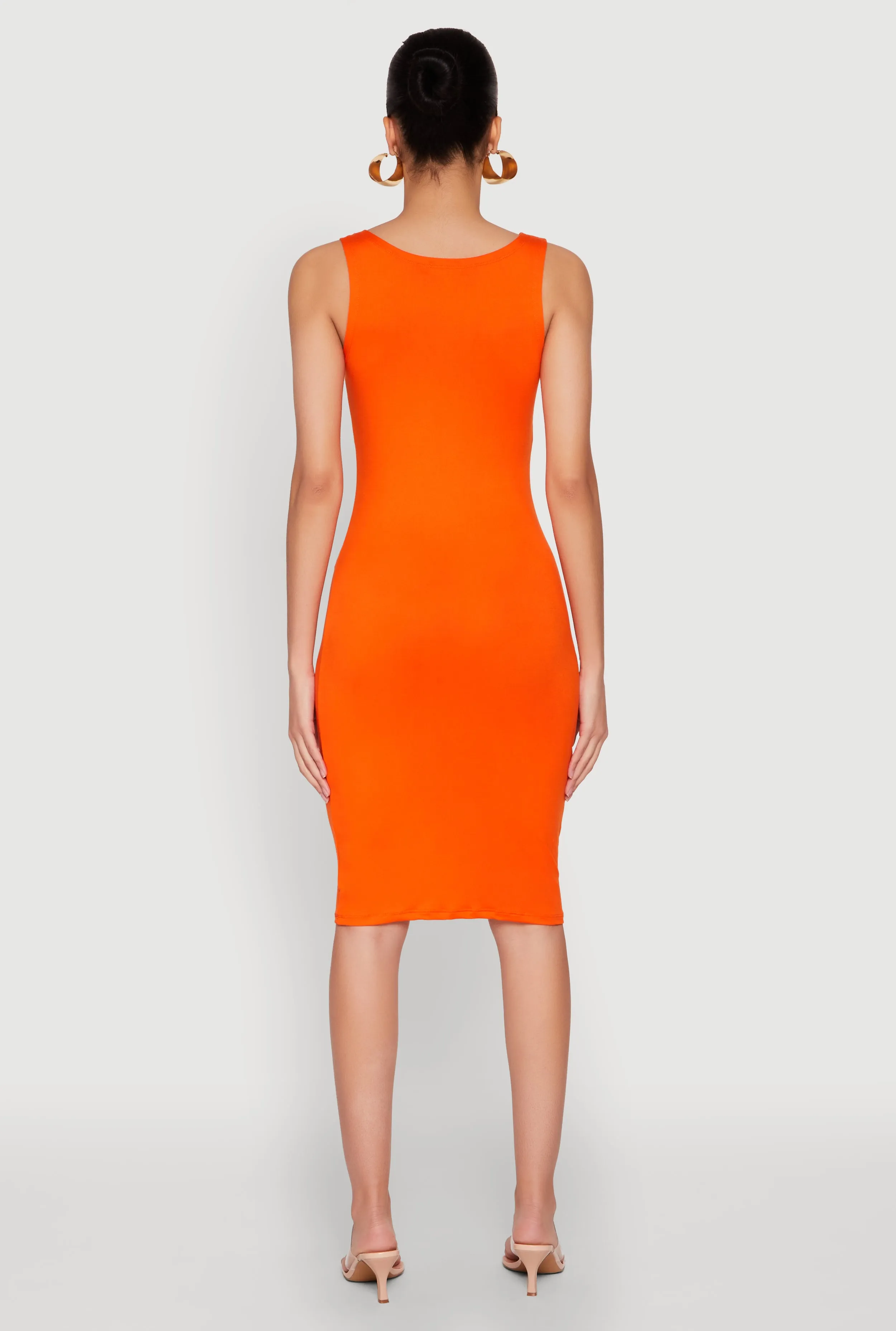 Scoop Neck Midi Tank Dress sold by Rainbow product image thumbnail 5