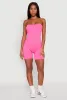 Strapless Biker Romper sold by Rainbow