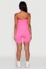 Strapless Biker Romper sold by Rainbow