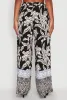 Spoon Jeans High Waisted Printed Pattern Palazzo Pants sold by Rainbow