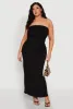 Plus Size Almost Famous Textured Hanky Hem Tube Top sold by Rainbow