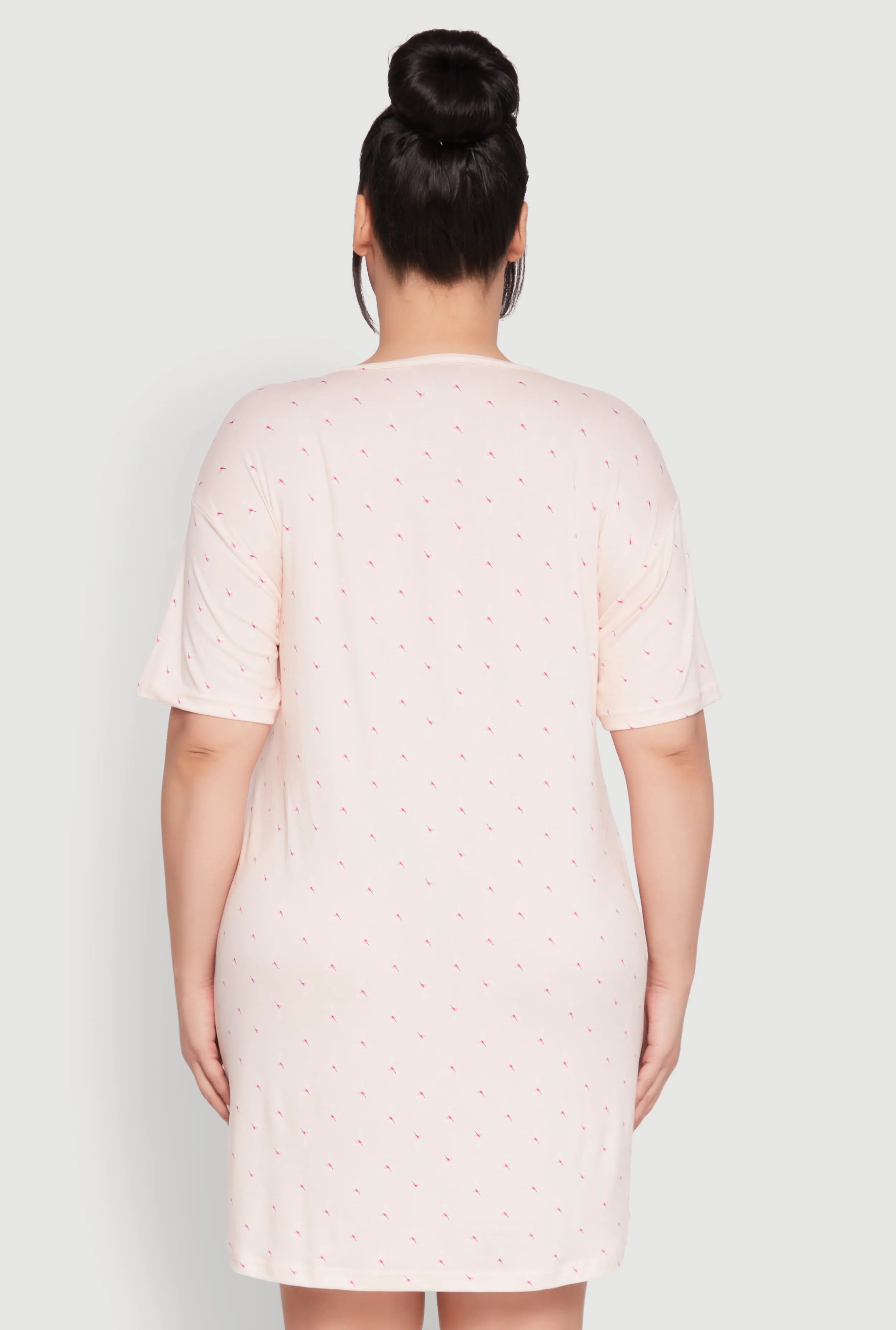 Plus Size Talk Dirty To Me Sleepshirt sold by Rainbow product image thumbnail 3