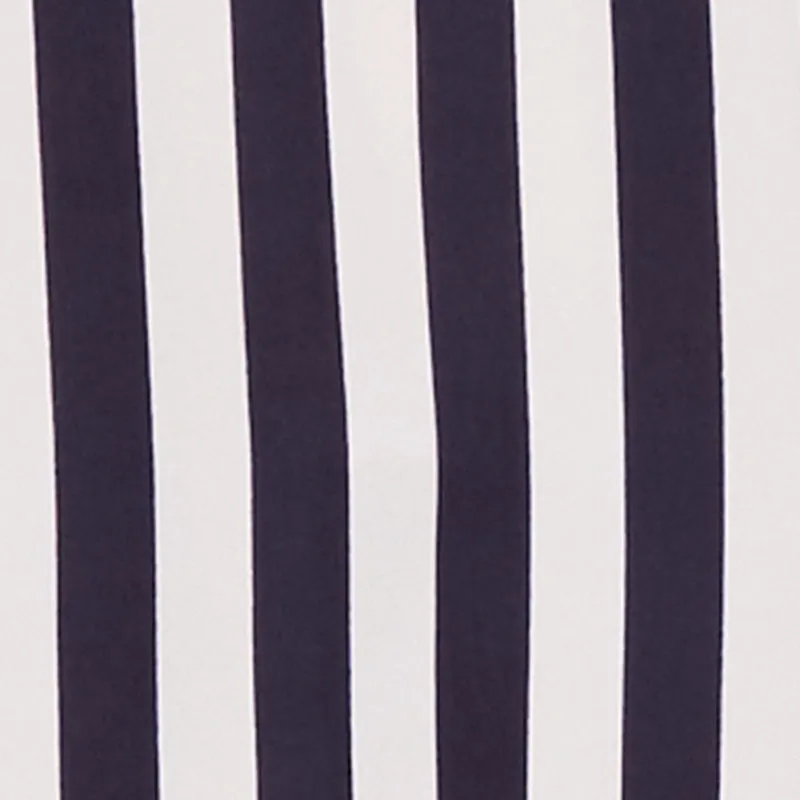 Plus Size Striped Notch Neck Blouse sold by Rainbow product image thumbnail 4