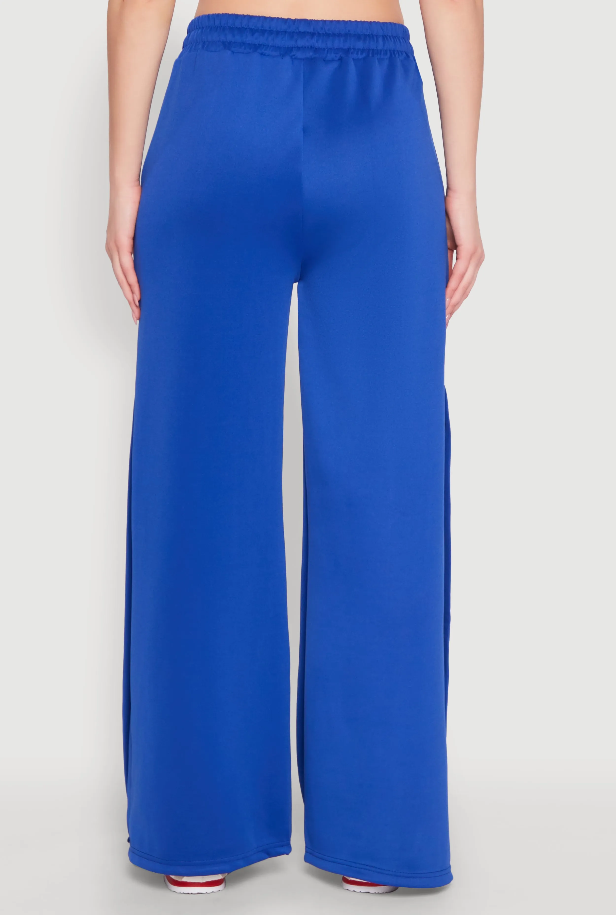 Varsity Stripe Split Wide Leg Track Pants sold by Rainbow product image thumbnail 5