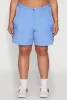Plus Size High Waisted Cargo Pocket Shorts sold by Rainbow