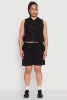 Plus Size Drawstring High Waisted Cargo Shorts sold by Rainbow