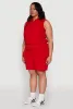 Plus Size Toggle Drawstring Hem Crop Top sold by Rainbow