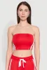 Varsity Stripe Cropped Tube Top sold by Rainbow