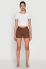 WAX Twill Cargo Pocket Shorts sold by Rainbow
