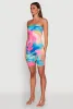 Paint Splatter Tube Romper sold by Rainbow