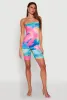 Paint Splatter Tube Romper sold by Rainbow