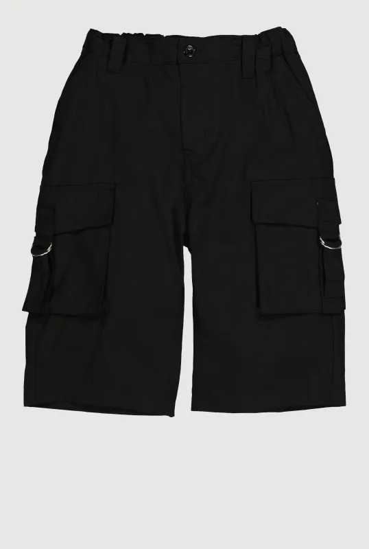 Girls Cargo Bermuda Shorts sold by Rainbow