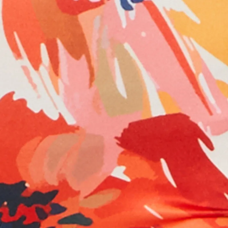 Abstract Floral Print Tube Romper sold by Rainbow product image thumbnail 4