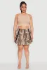 Plus Size Hunter Camo Bubble Skirt sold by Rainbow