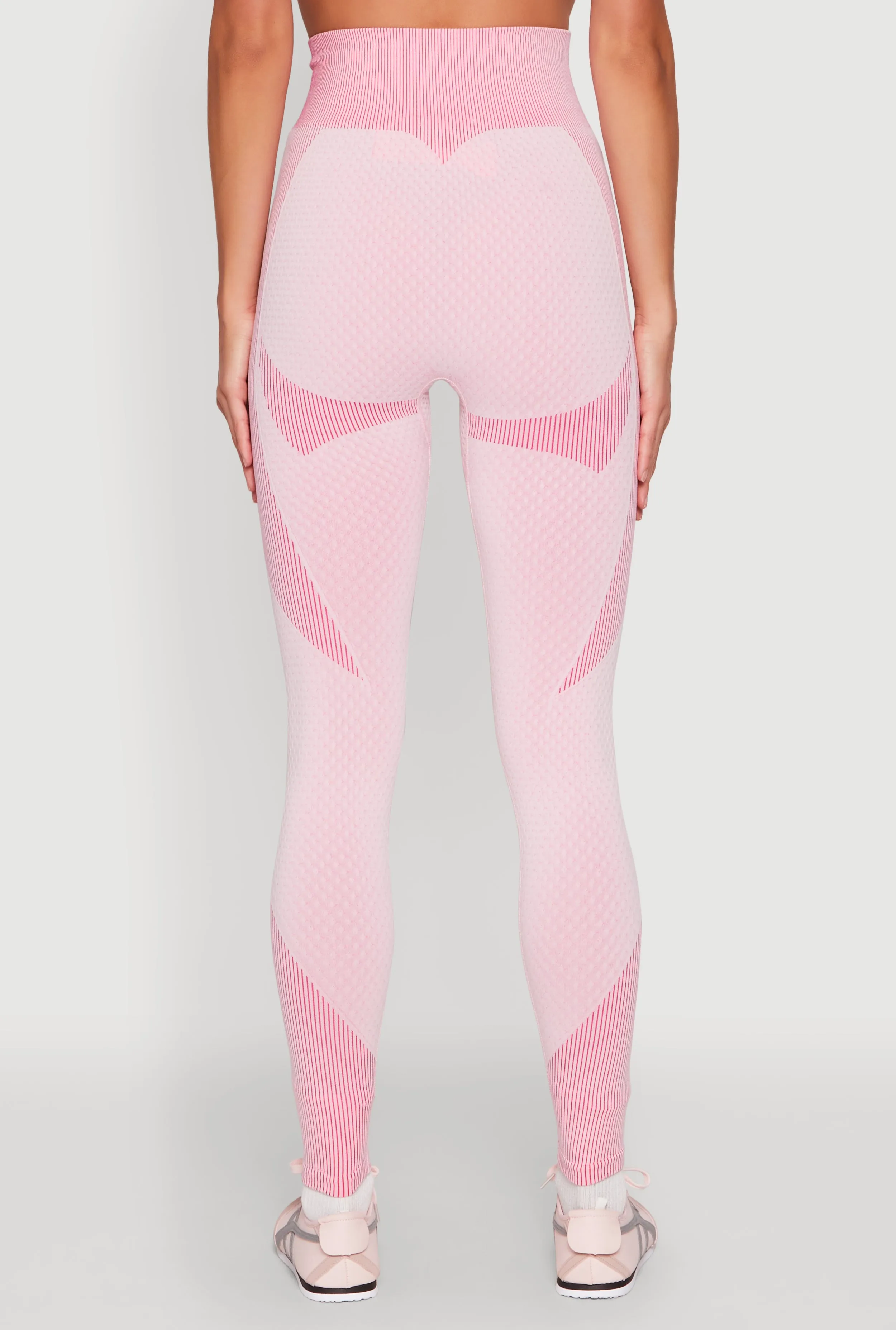 Striped Detail Two Tone Leggings sold by Rainbow product image thumbnail 5