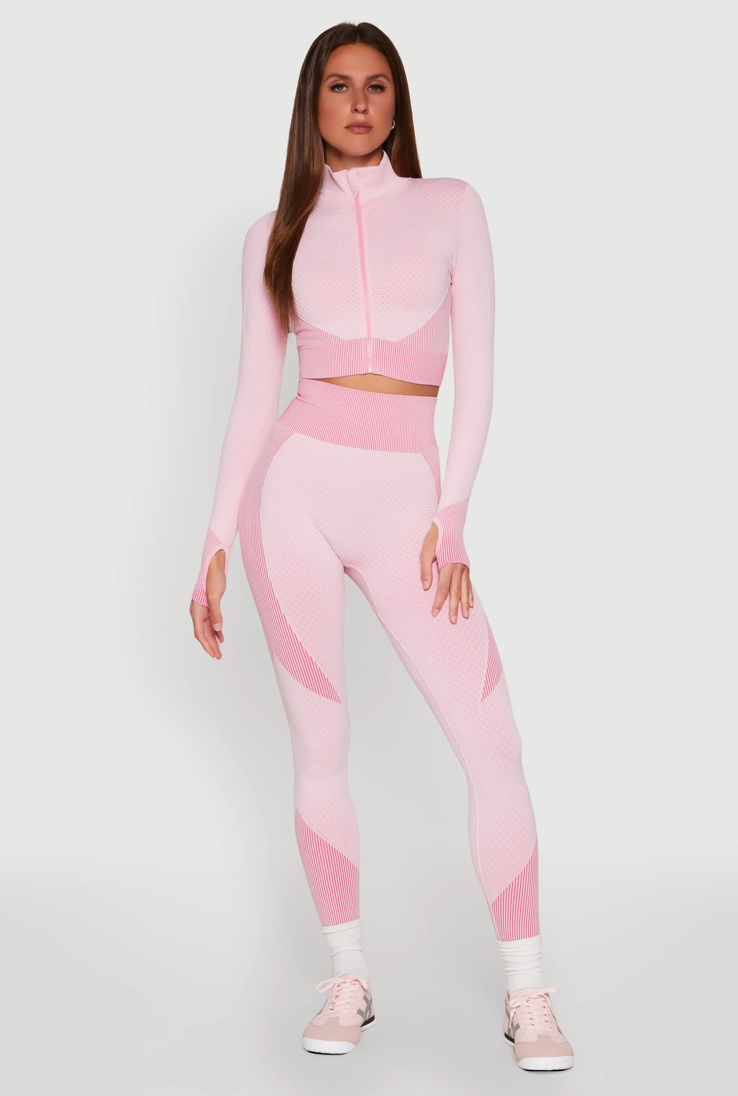 Striped Detail Two Tone Track Jacket sold by Rainbow product image thumbnail 2