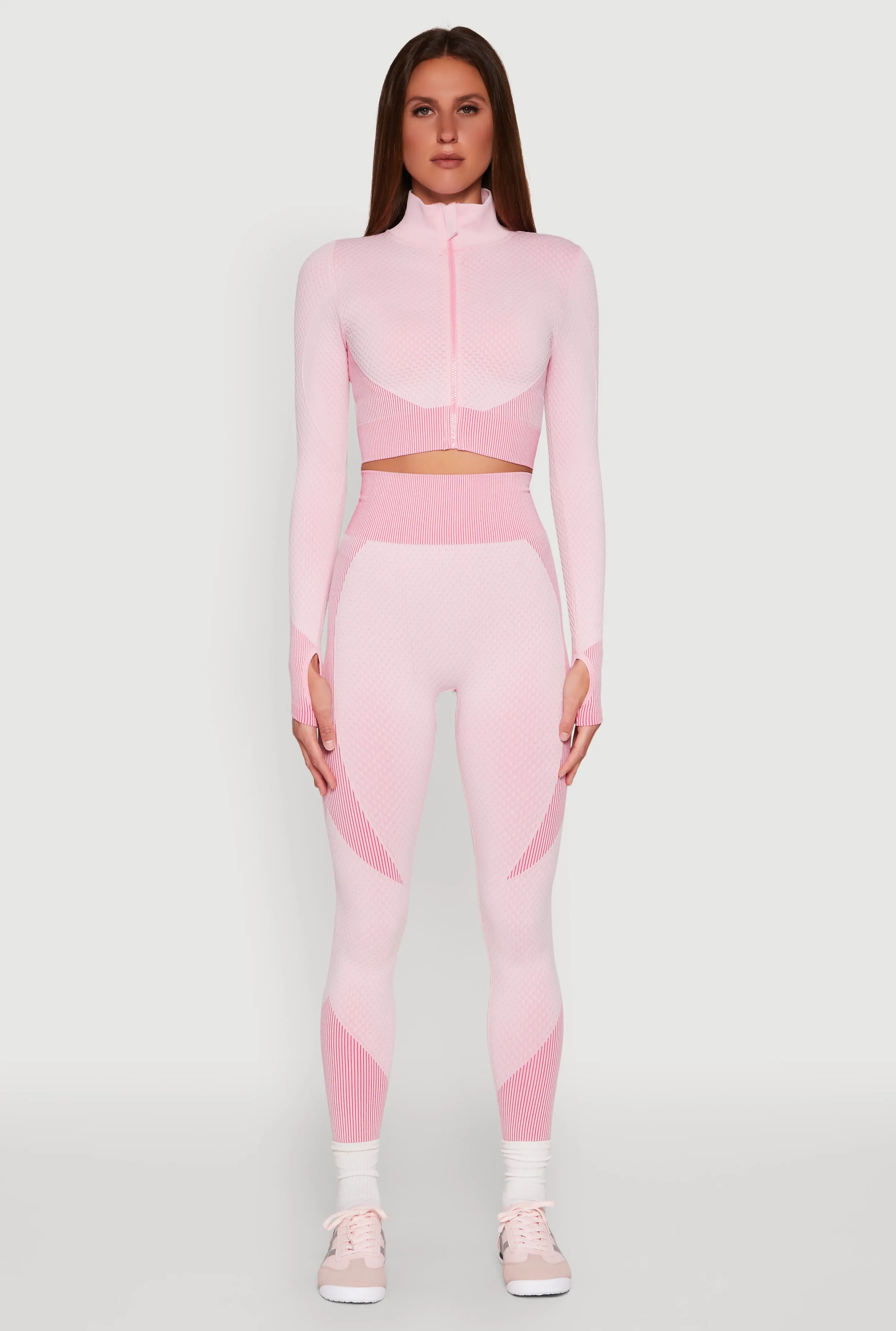 Striped Detail Two Tone Track Jacket sold by Rainbow product image thumbnail 3