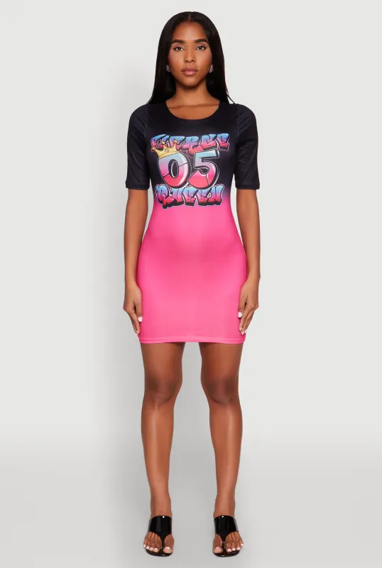 Fierce 05 Queen T Shirt Dress sold by Rainbow