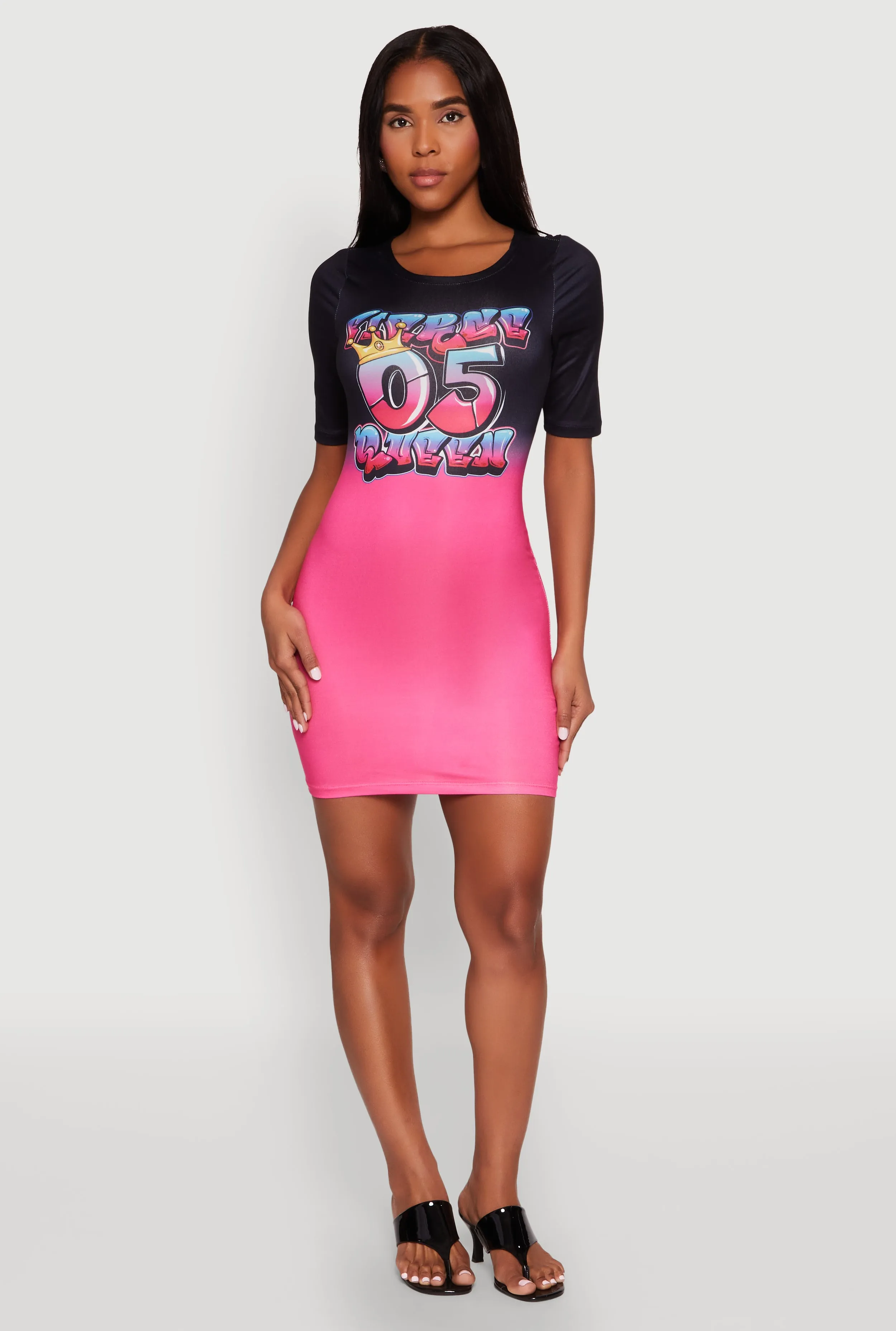 Fierce 05 Queen T Shirt Dress sold by Rainbow product image thumbnail 2