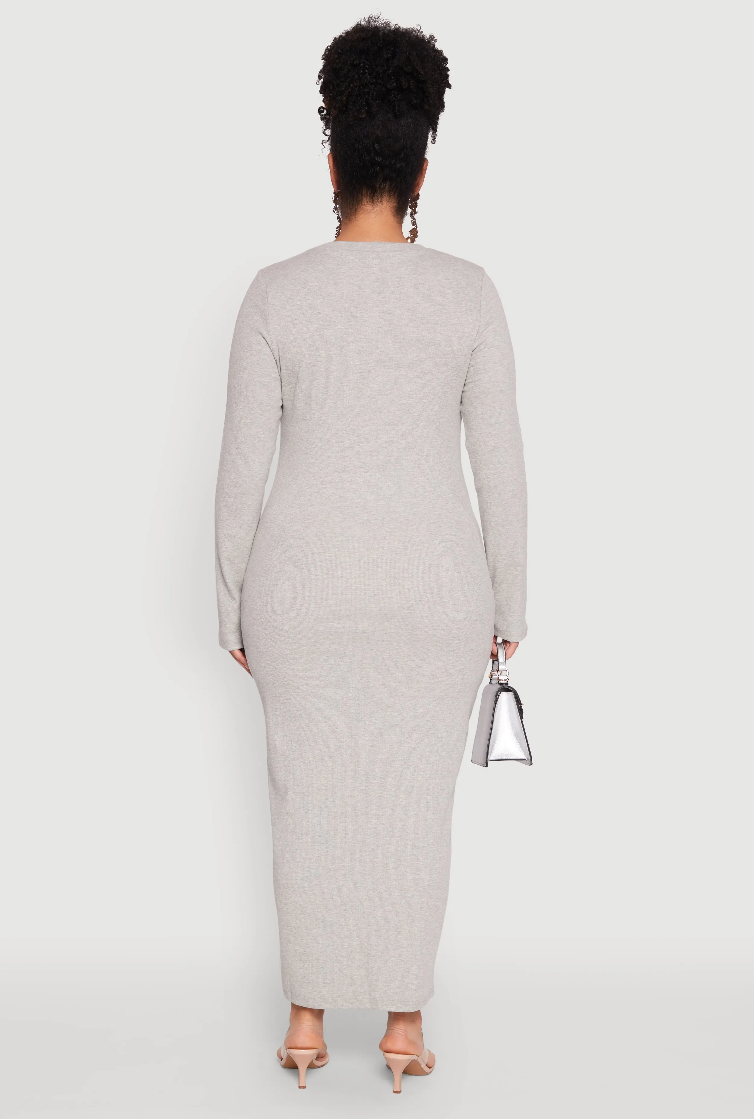 Plus Size Daisy Long Sleeve Maxi Dress sold by Rainbow product image thumbnail 5