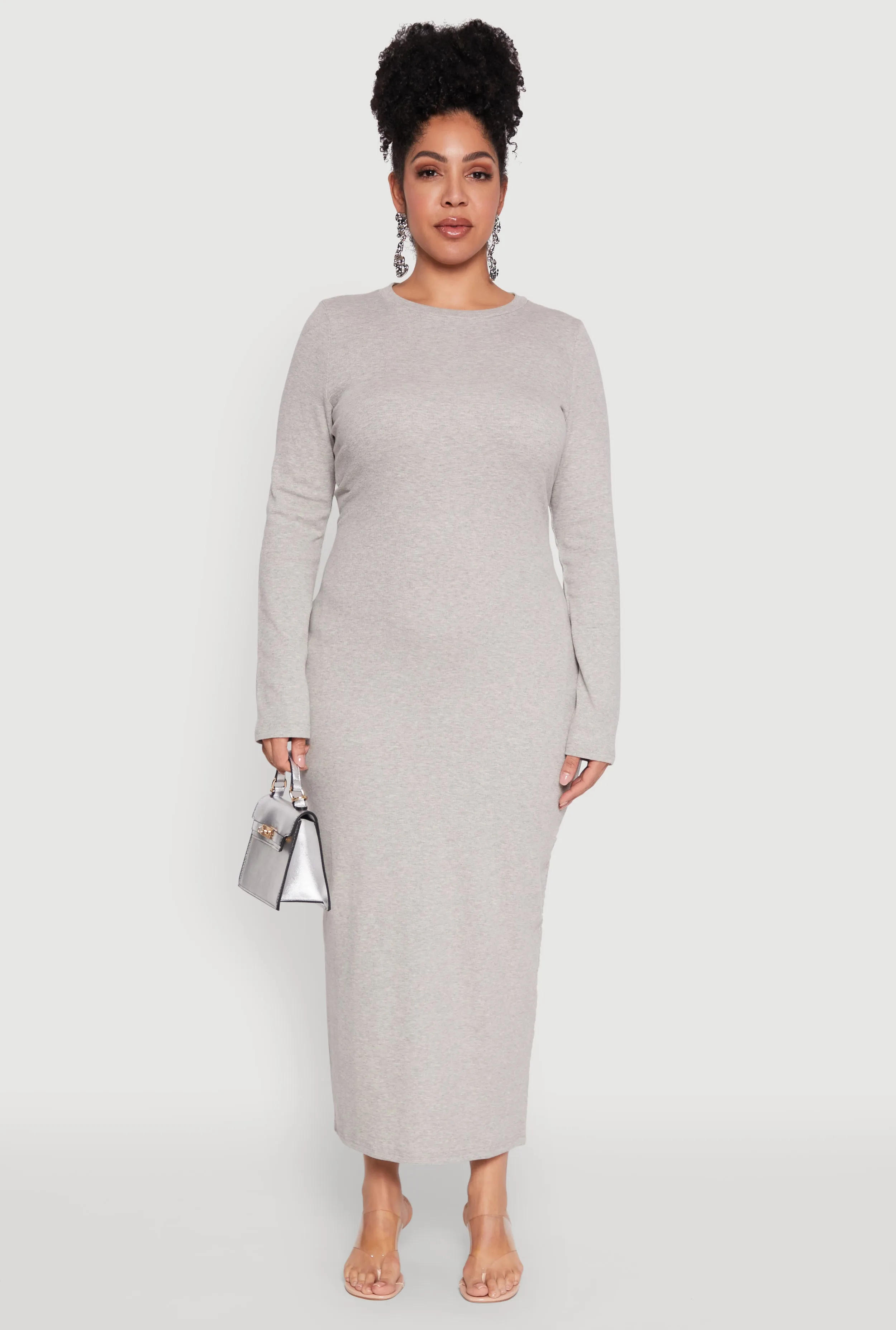 Plus Size Daisy Long Sleeve Maxi Dress sold by Rainbow product image thumbnail 2