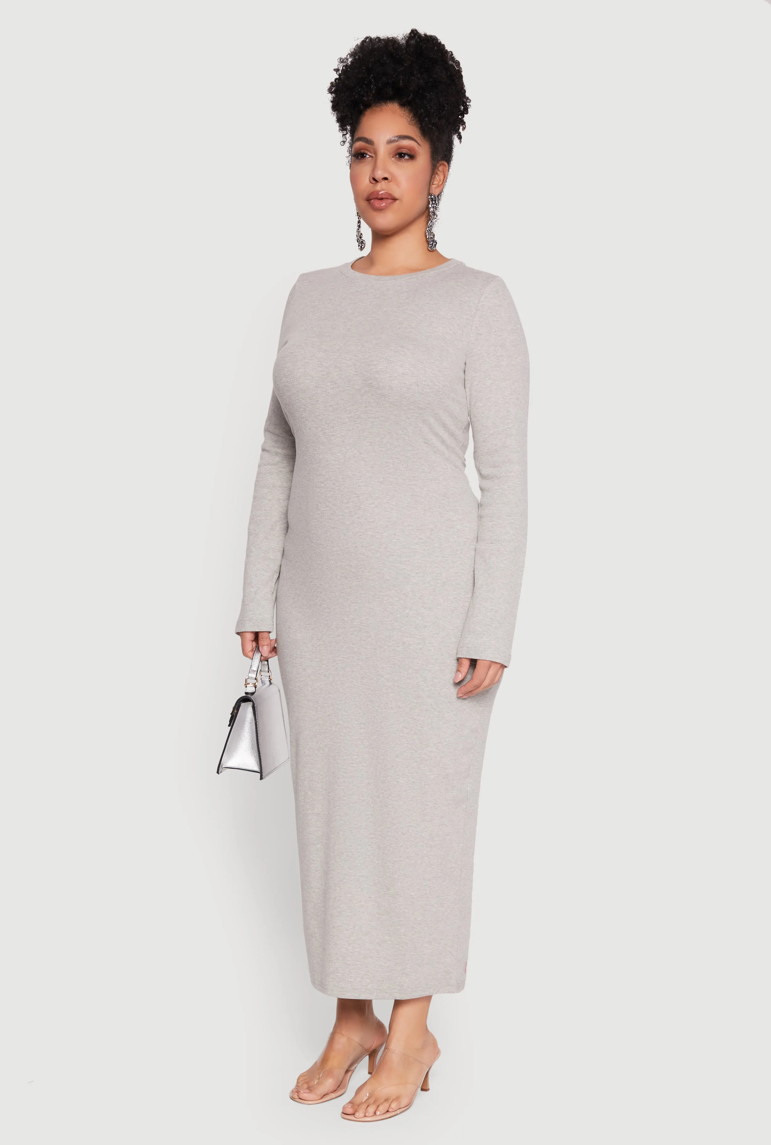 Plus Size Daisy Long Sleeve Maxi Dress sold by Rainbow product image thumbnail 3