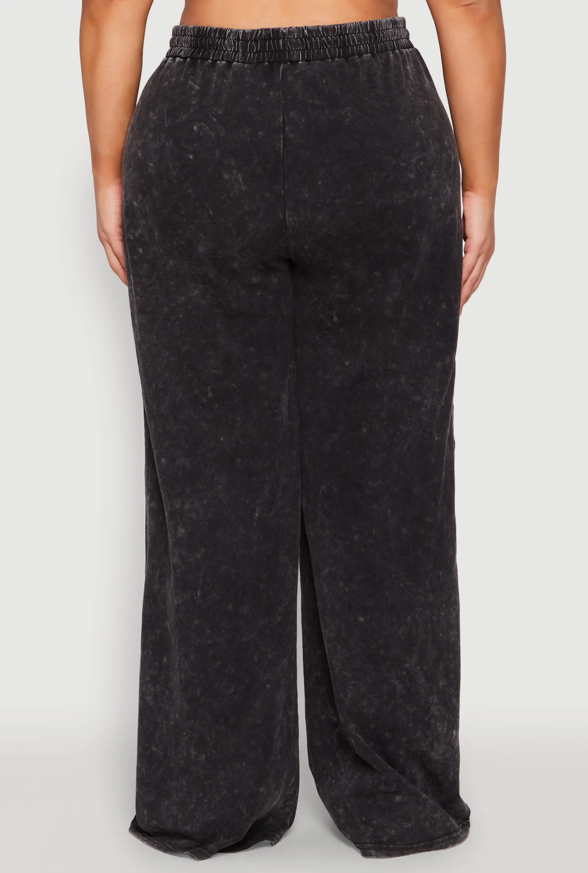 Plus Size Daisy Mineral Wash Varsity Stripe Sweatpants sold by Rainbow product image thumbnail 5