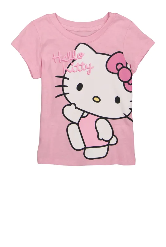 Little Girls Hello Kitty Graphic Tee sold by Rainbow