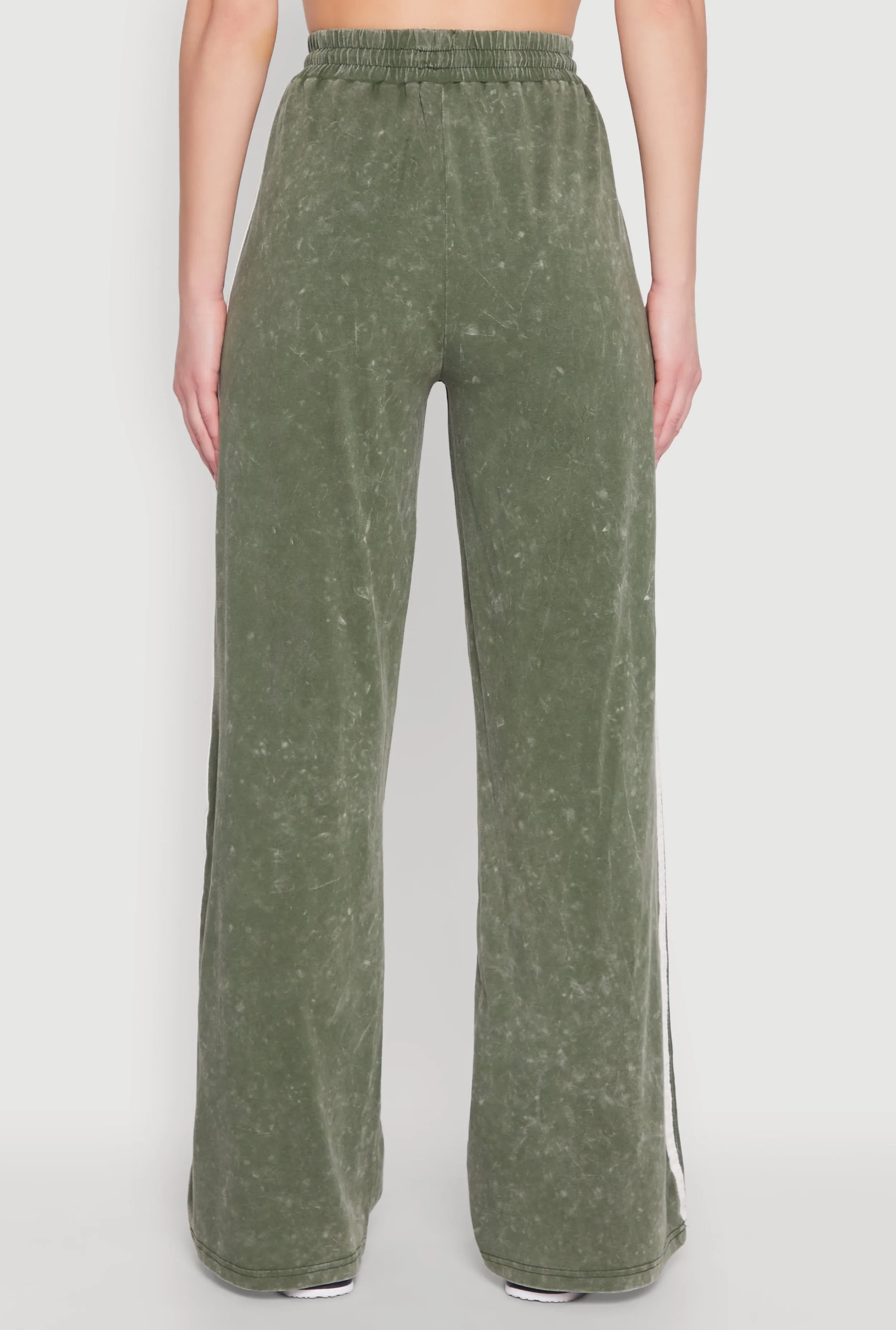 Daisy Mineral Wash Varsity Stripe Sweatpants sold by Rainbow product image thumbnail 5