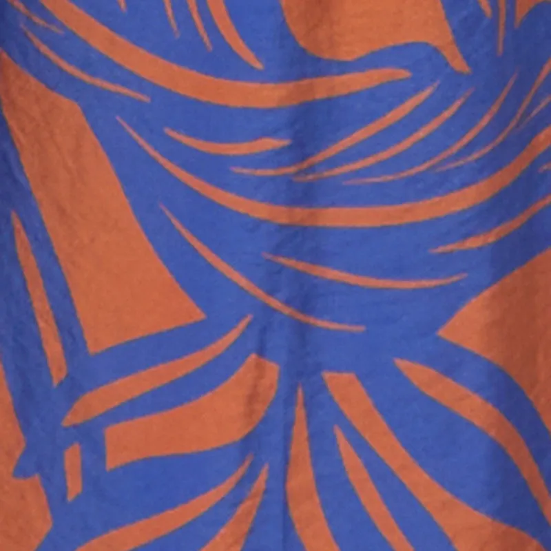 Plus Size Leaf Print Blouse sold by Rainbow product image thumbnail 4