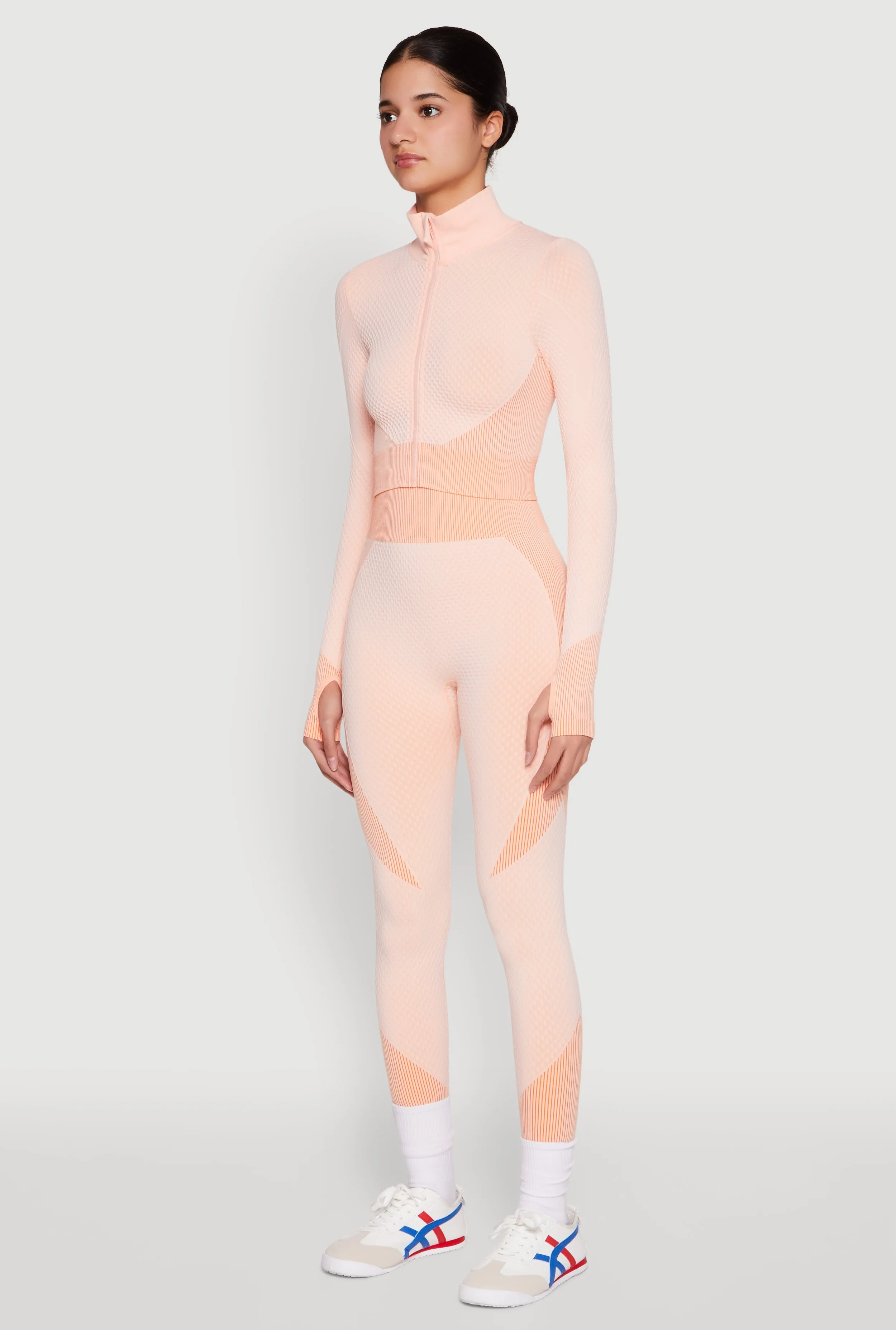 Striped Detail Two Tone Track Jacket sold by Rainbow product image thumbnail 5