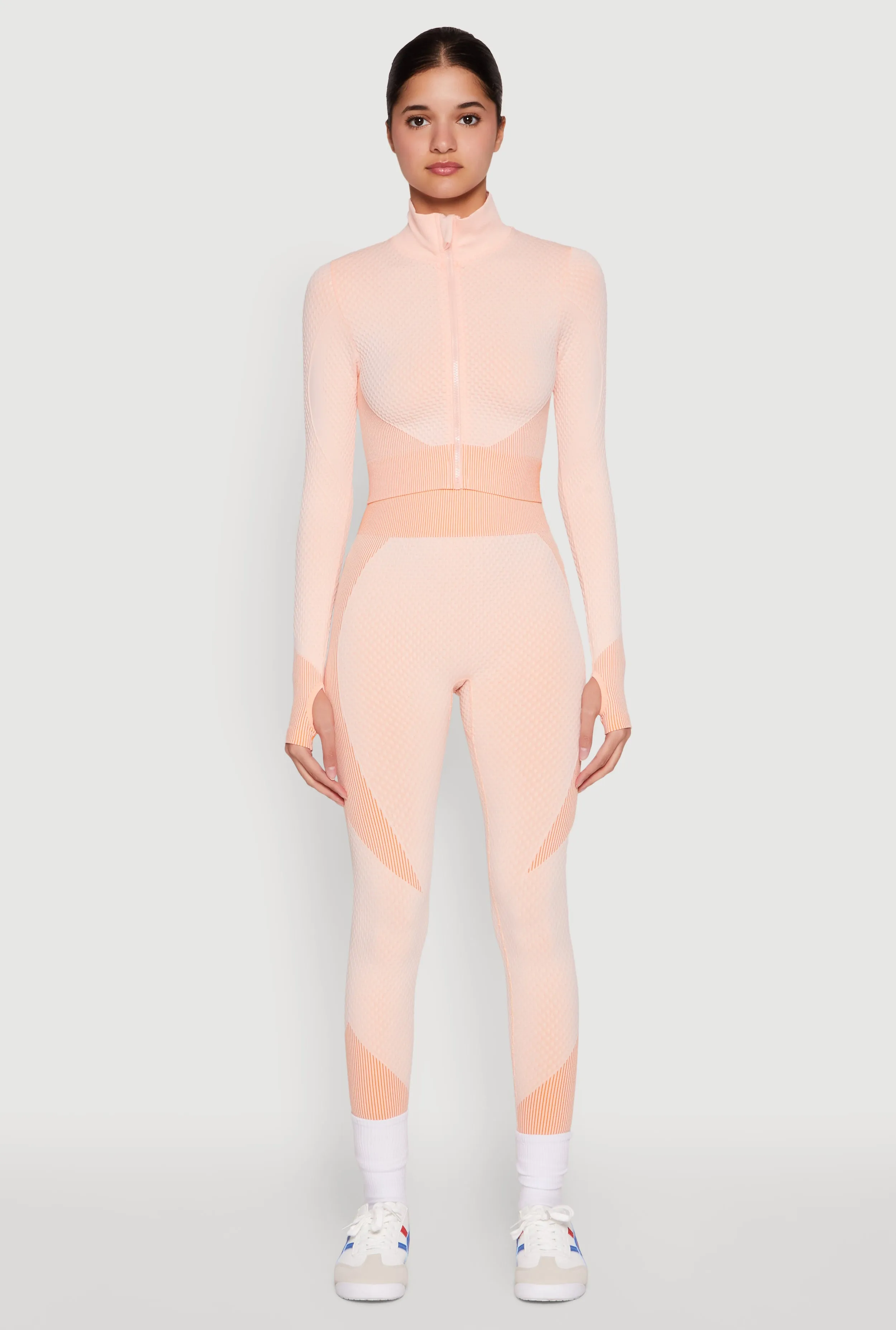 Striped Detail Two Tone Track Jacket sold by Rainbow product image thumbnail 2